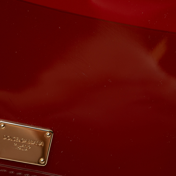 Pre-Loved Dolce & Gabbana Medium PVC Miss Sicily Satchel - Picture 7 of 10